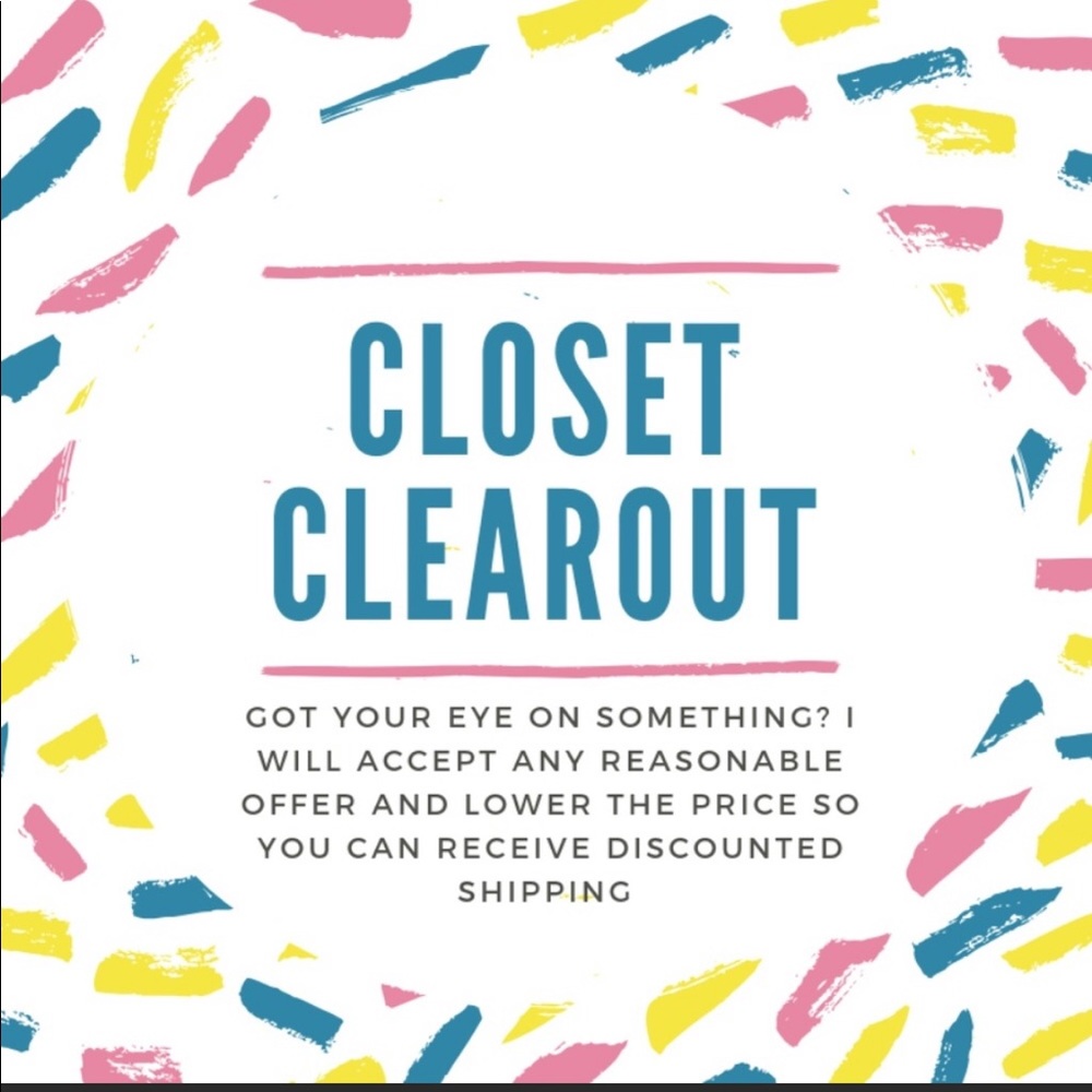 Closeout sale